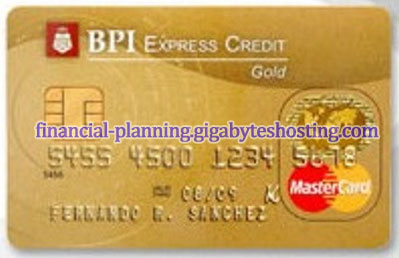 bpi gold credit card